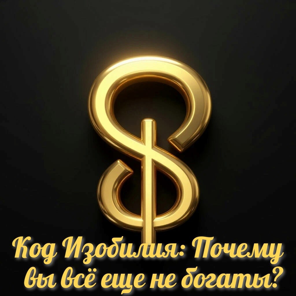 Обложка книги «Код Изобилия: Почему вы всё еще не богаты?»