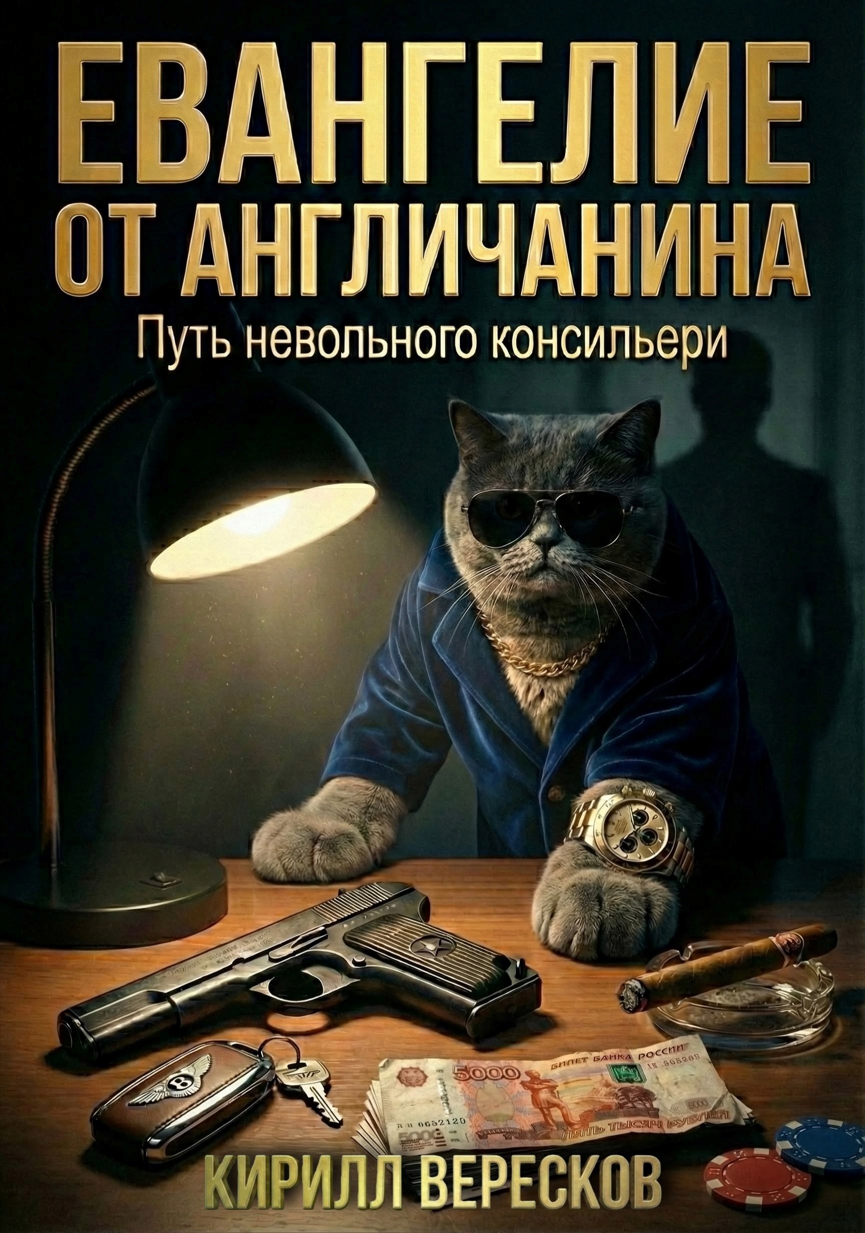 Обложка книги «ЕВАНГЕЛИЕ ОТ АНГЛИЧАНИНА: Путь невольного консильери»
