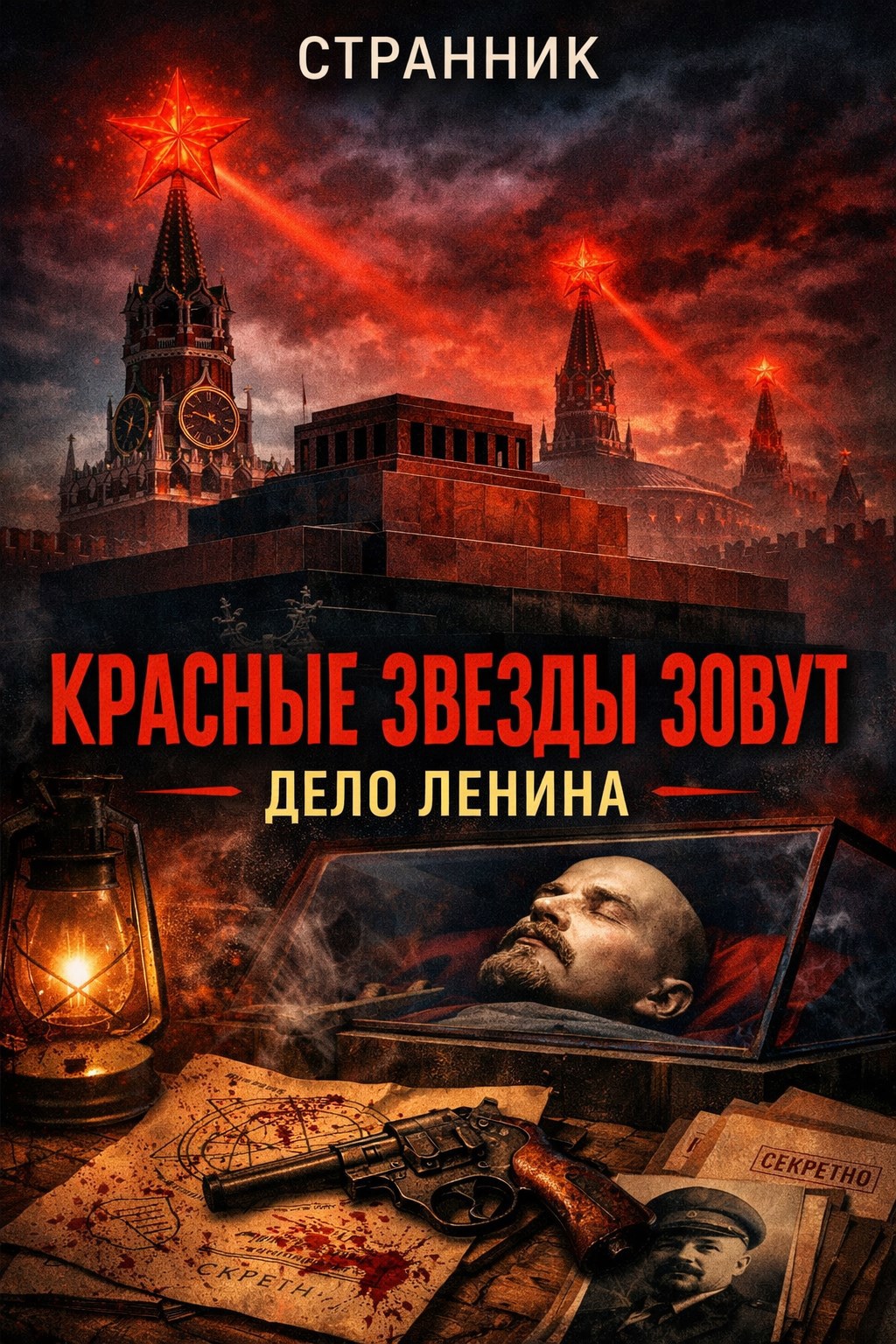 Обложка книги «Красные звезды зовут. Дело Ленина»