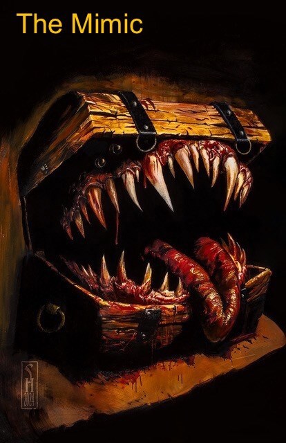 Обложка книги «The Mimic»