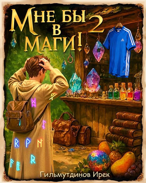 Обложка книги «Мне бы в маги! книга вторая»