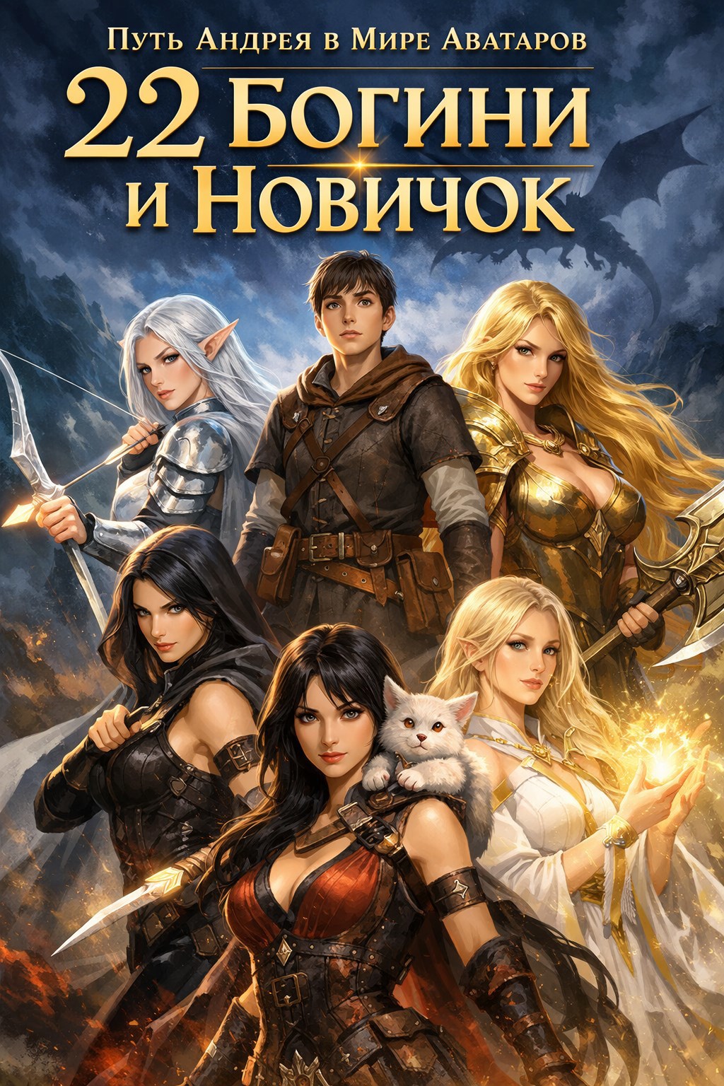 Обложка книги «22 Богини и Новичок Часть 4»
