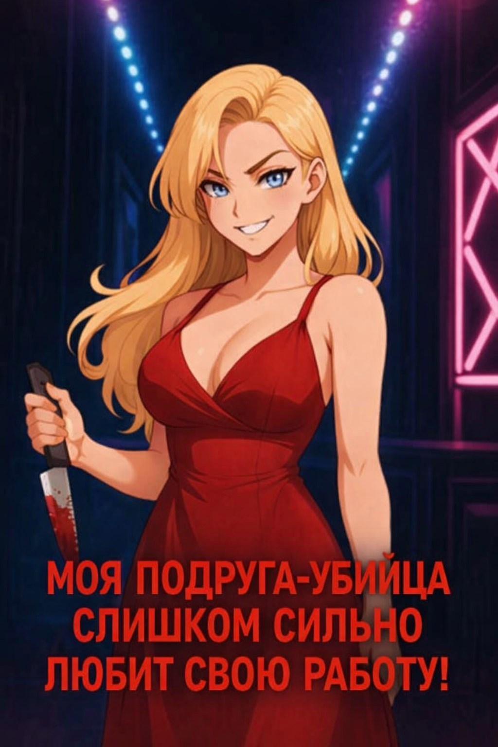 Обложка книги «Моя Подруга-Убийца Слишком Сильно Любит Свою Работу!»