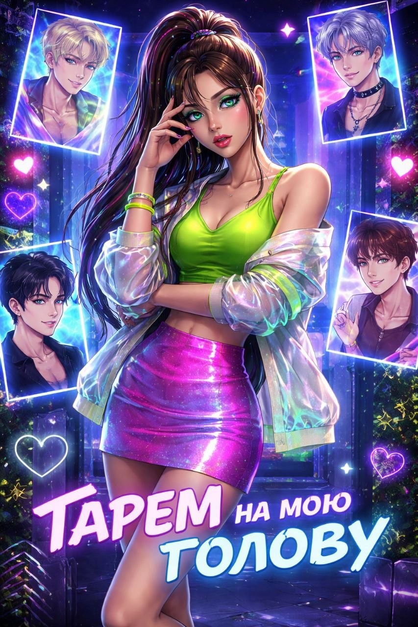 Обложка книги «Гарем на мою голову»