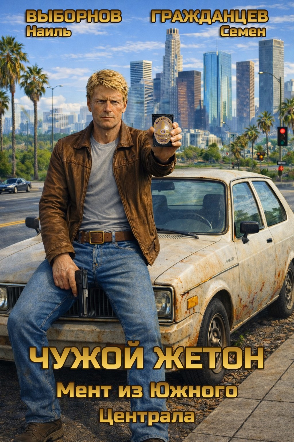 Обложка книги «Чужой жетон. Мент из Южного Централа»