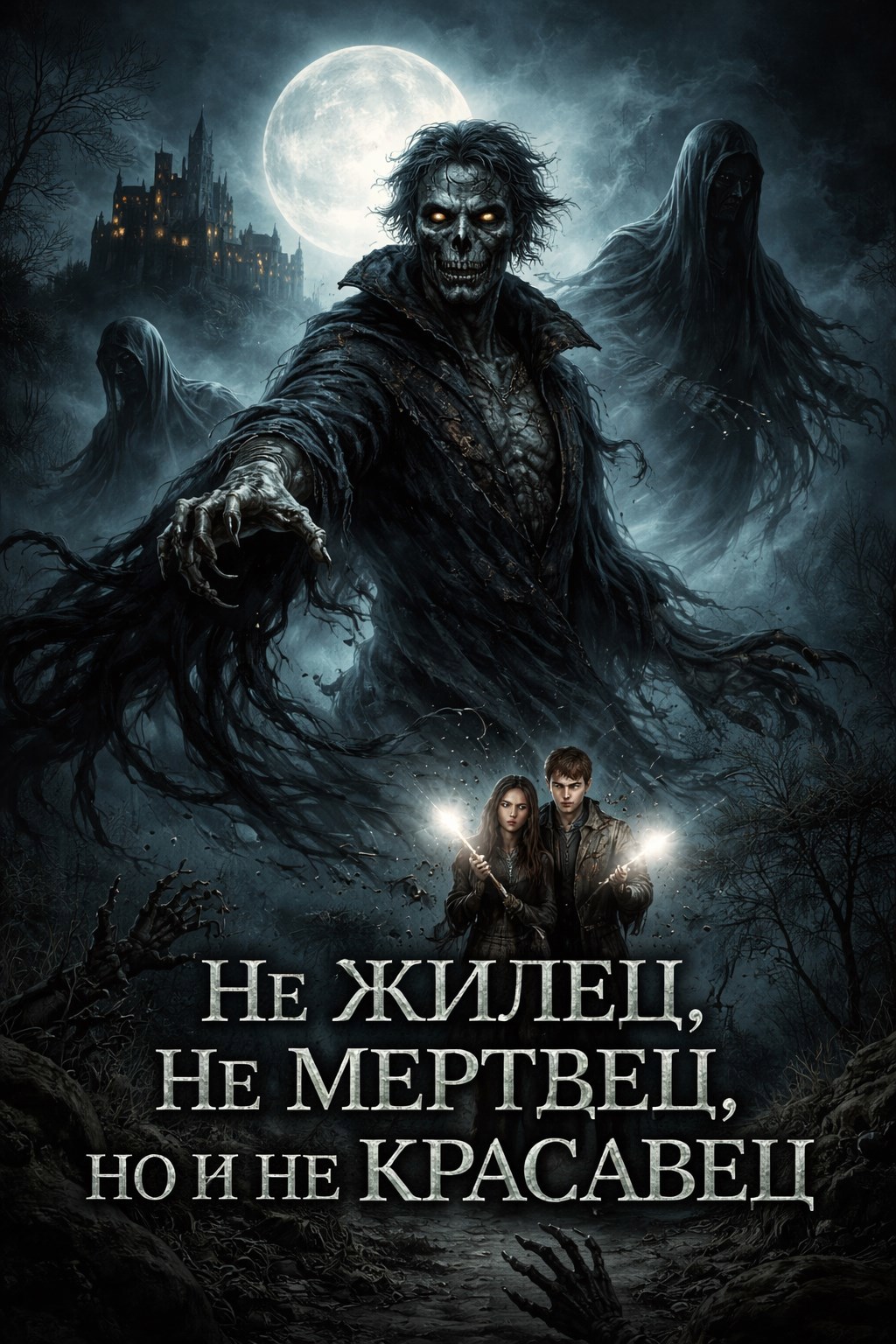 Обложка книги «Не жилец, не мертвец, но и красавец.»