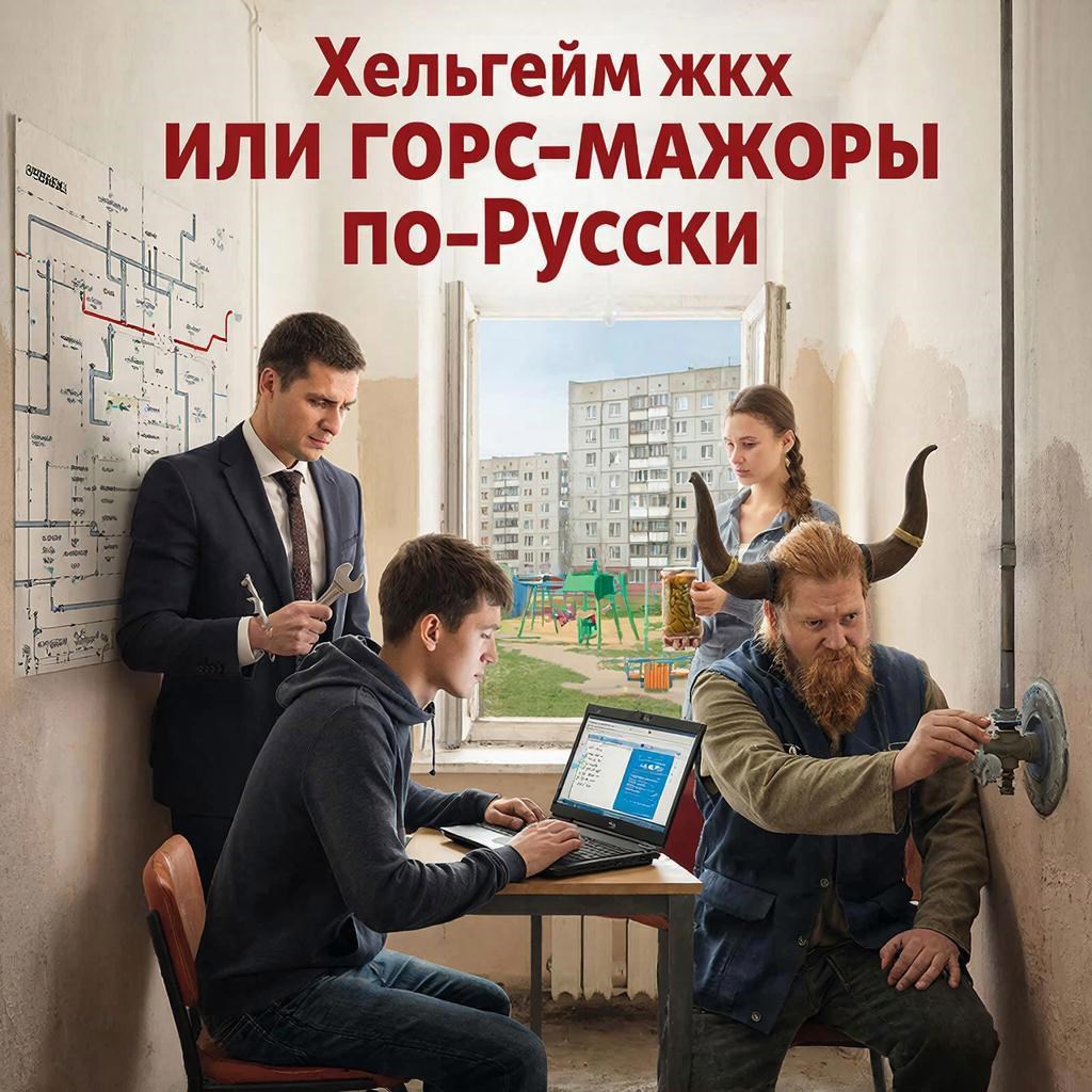 Обложка книги ««Хельгейм ЖКХ, или Форс-мажоры по-русски»»