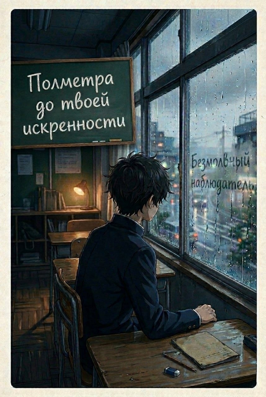 Обложка книги «Полметра до твоей искренности»