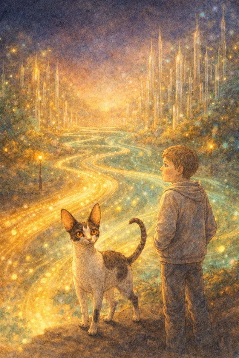 Обложка книги «Мурчащее рукопожатие»