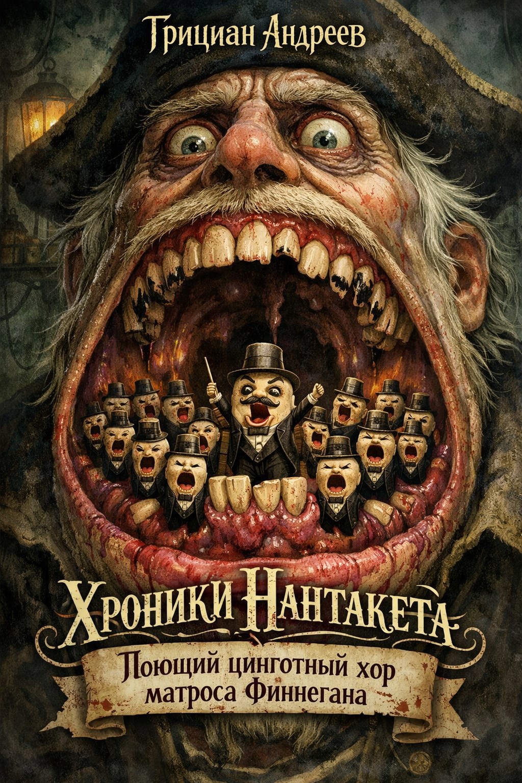 Обложка книги «Хроники Нантакета: Поющий цинготный хор матроса Финнегана»