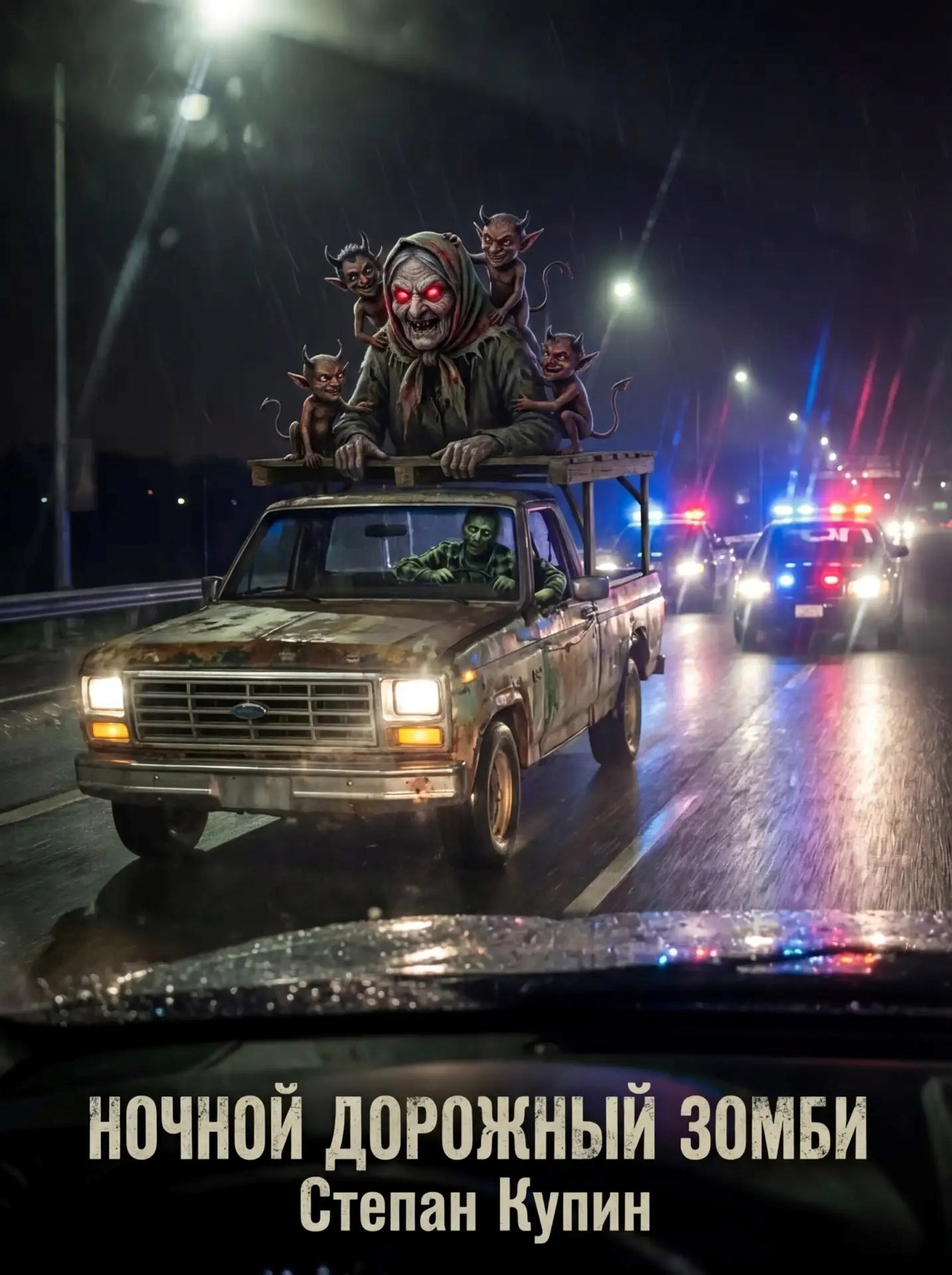 Обложка книги «Ночной дорожный зомби»