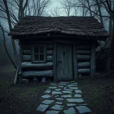 Обложка книги «Дневник в старой лачуге»