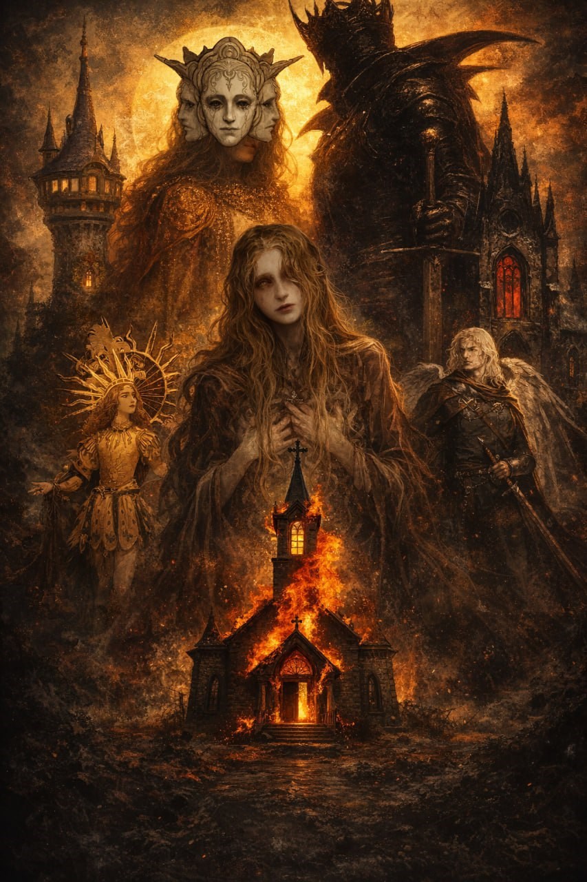 Обложка книги «Горящая башня»