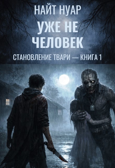 Обложка книги «Становление твари — Книга 1: Уже не человек»