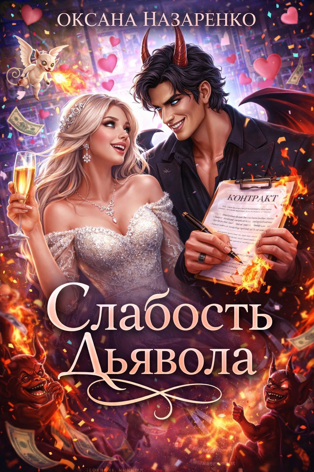Обложка книги «Слабость Дьявола»
