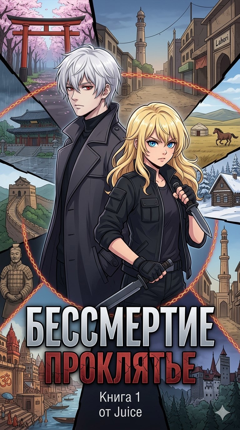 Обложка книги «Бессмертие.Проклятие.»