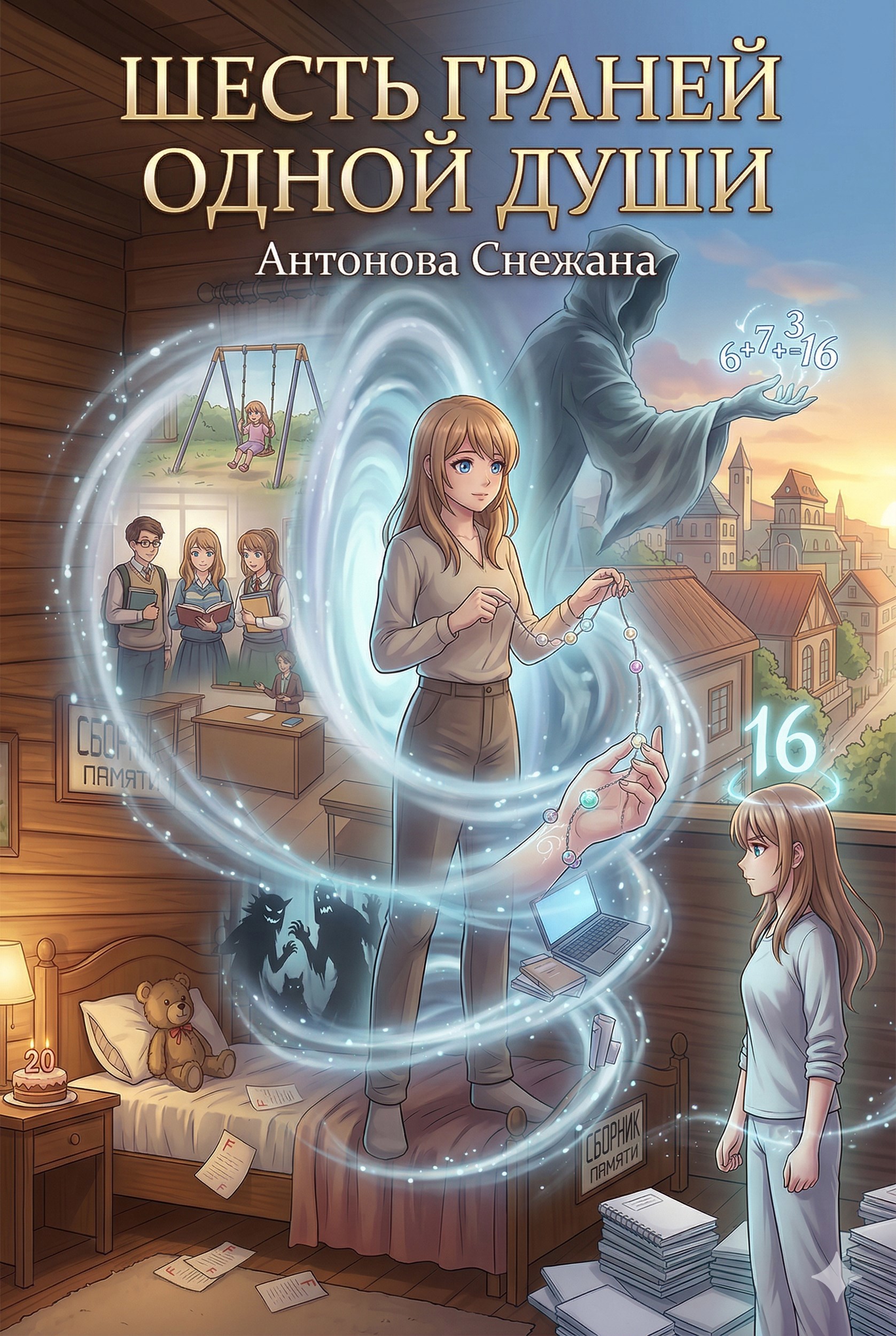 Обложка книги «Шесть граней одной души»