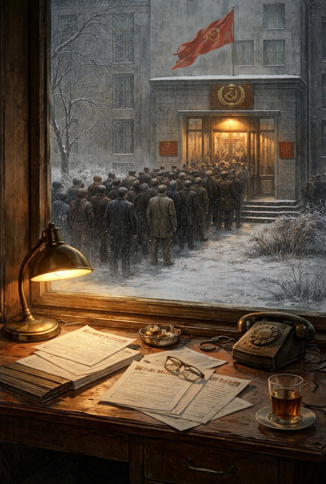 Обложка книги «Очередь»
