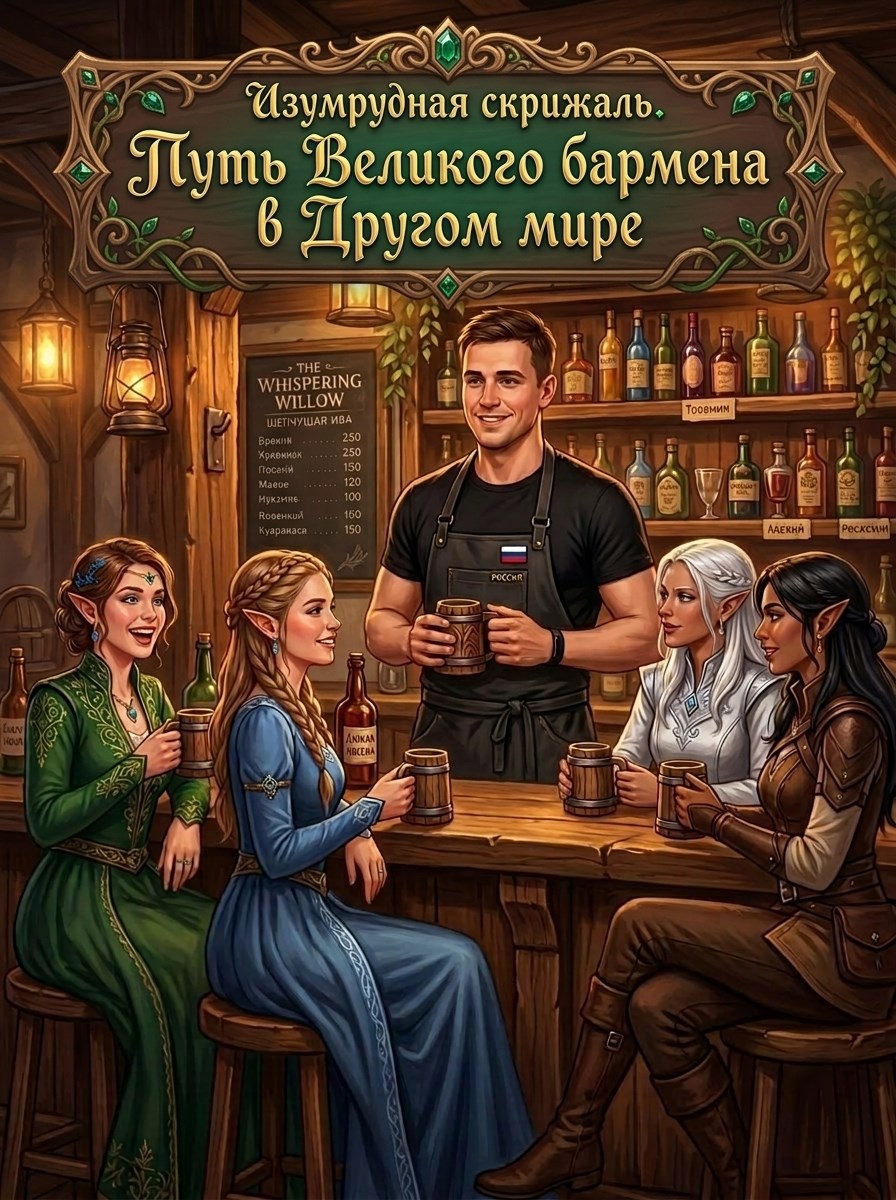 Обложка книги «Путь Великого бармена в Другом мире»