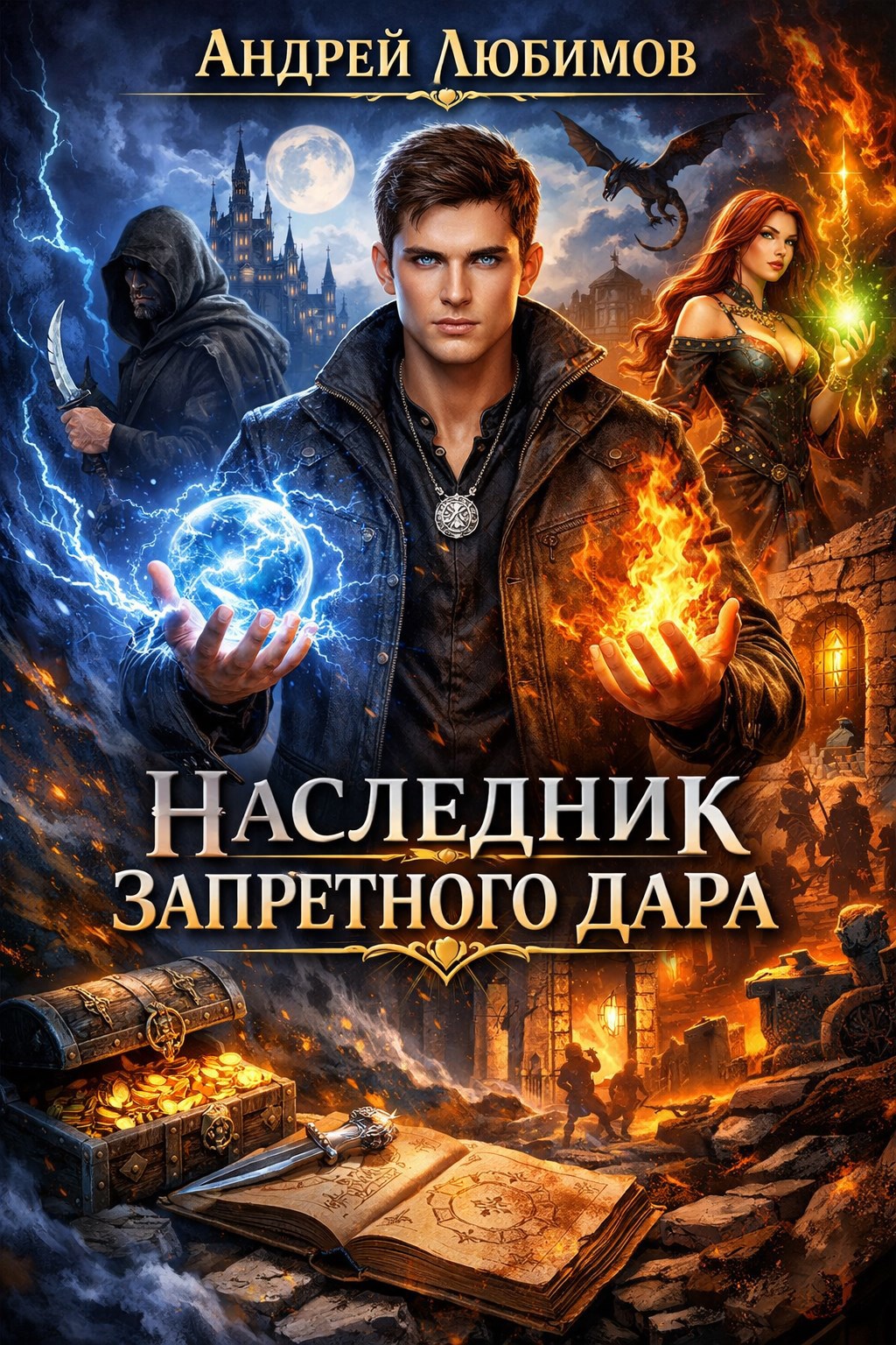 Обложка книги «Наследник запретного дара»
