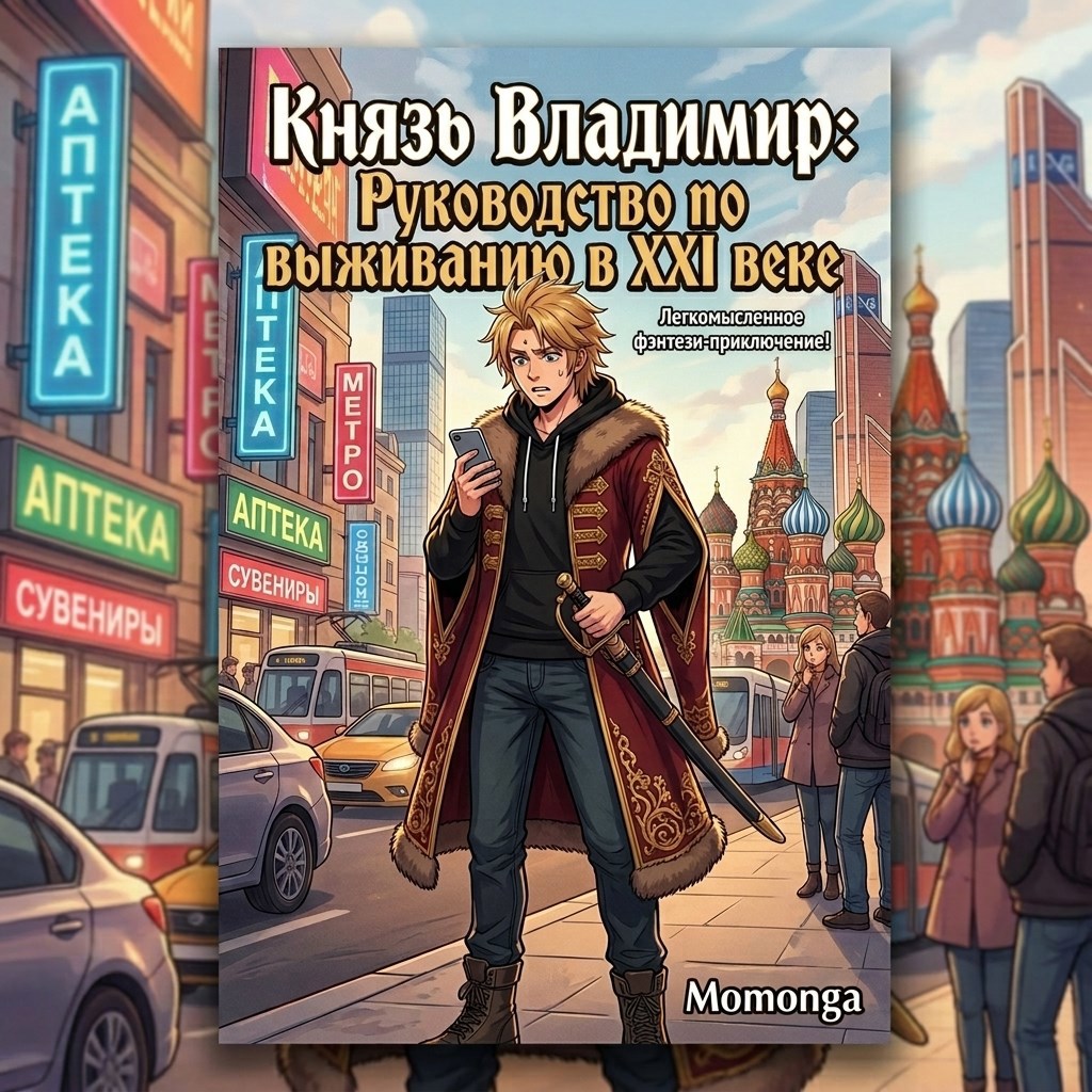 Обложка книги «Князь Владимир: инструкция по выживанию в XXI веке»