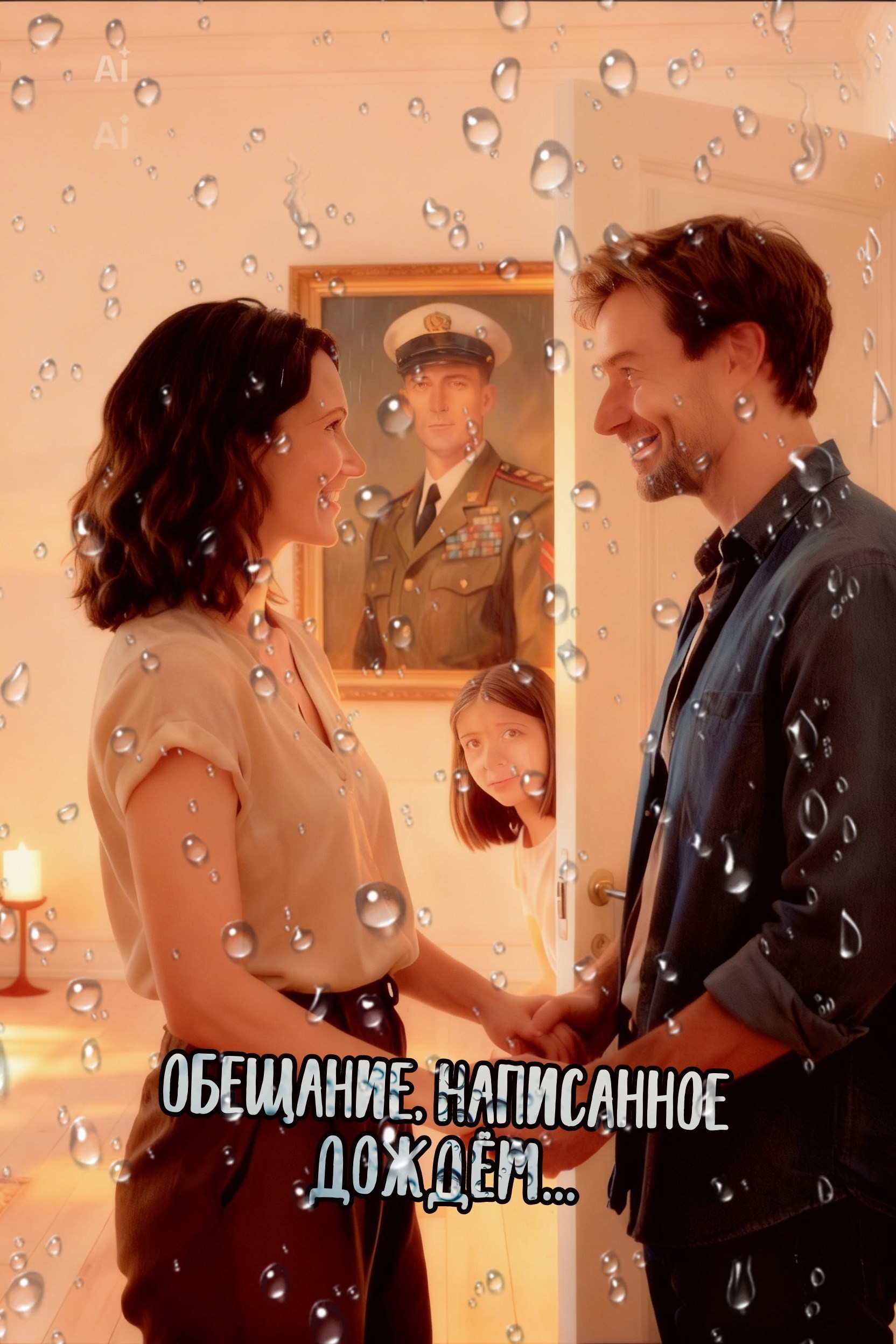 Обложка книги «Обещание написанное дождём...»