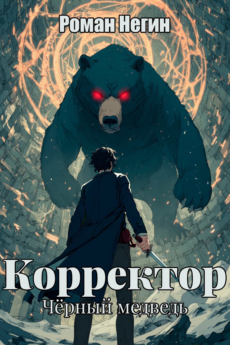 Обложка книги «Корректор. Чёрный медведь»