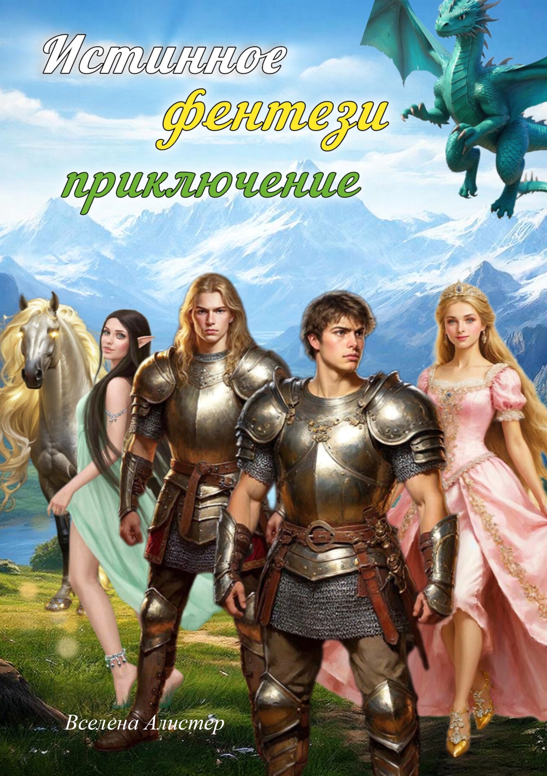 Обложка книги «Истинное фэнтези приключение»