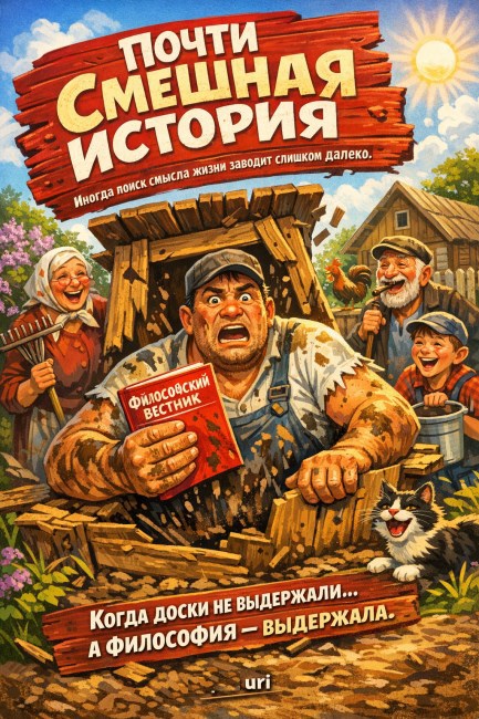 Обложка книги «Почти смешная история»
