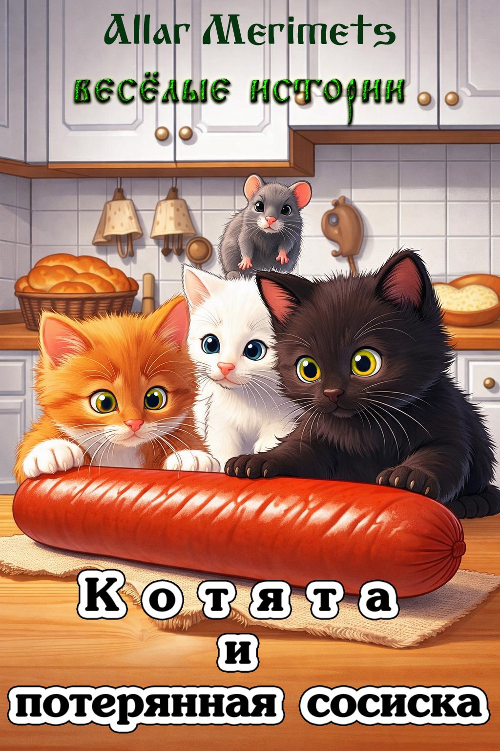 Обложка книги «Котята и потерянная сосиска»
