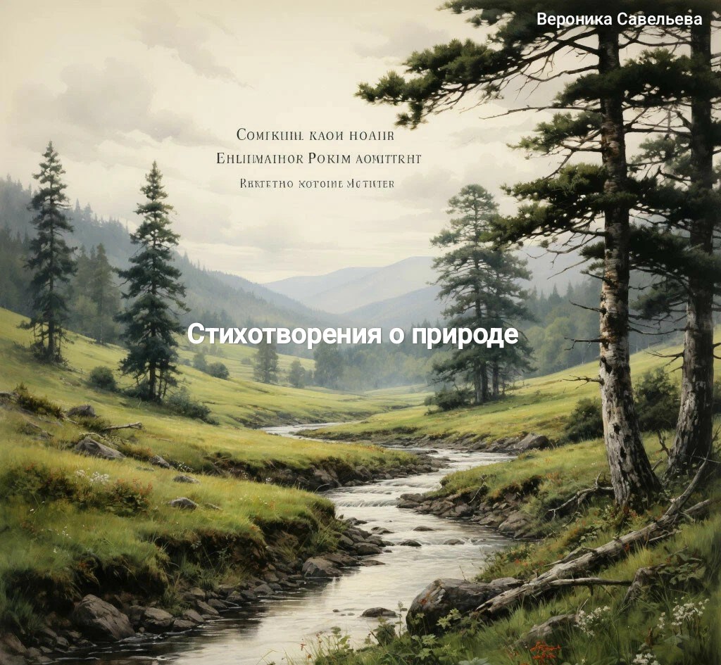 Обложка книги «Стихотворения о природе»