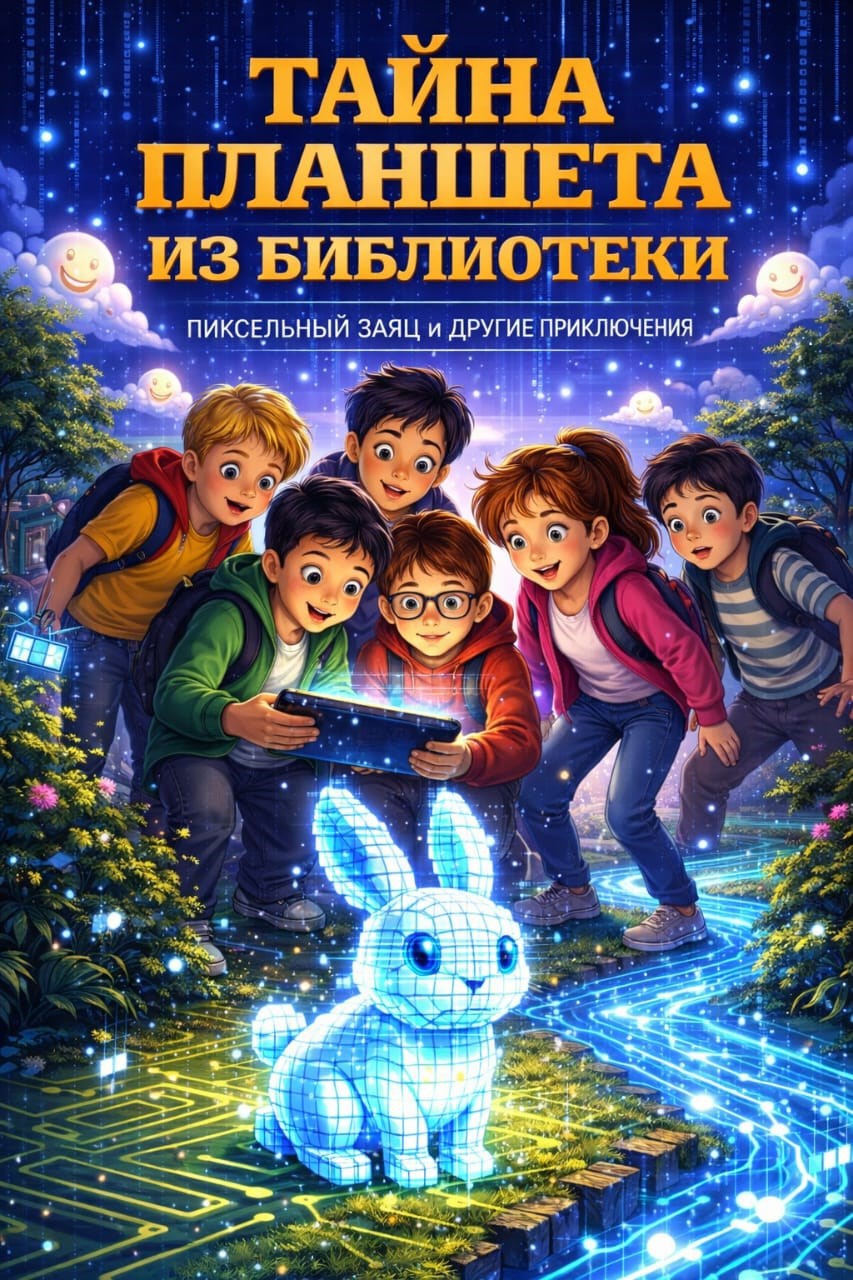 Обложка книги «Тайна планшета из библиотеки»