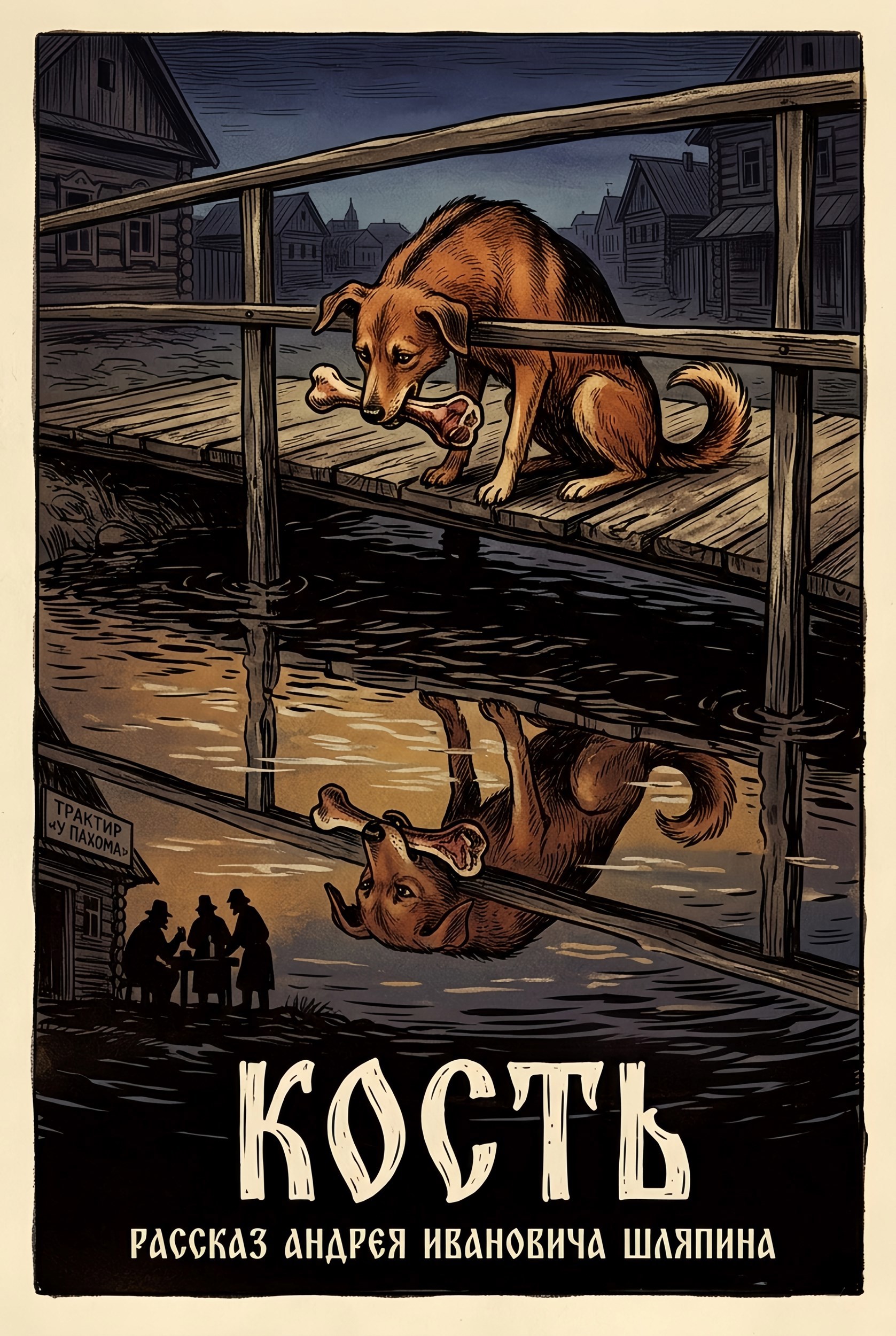 Обложка книги «Кость»