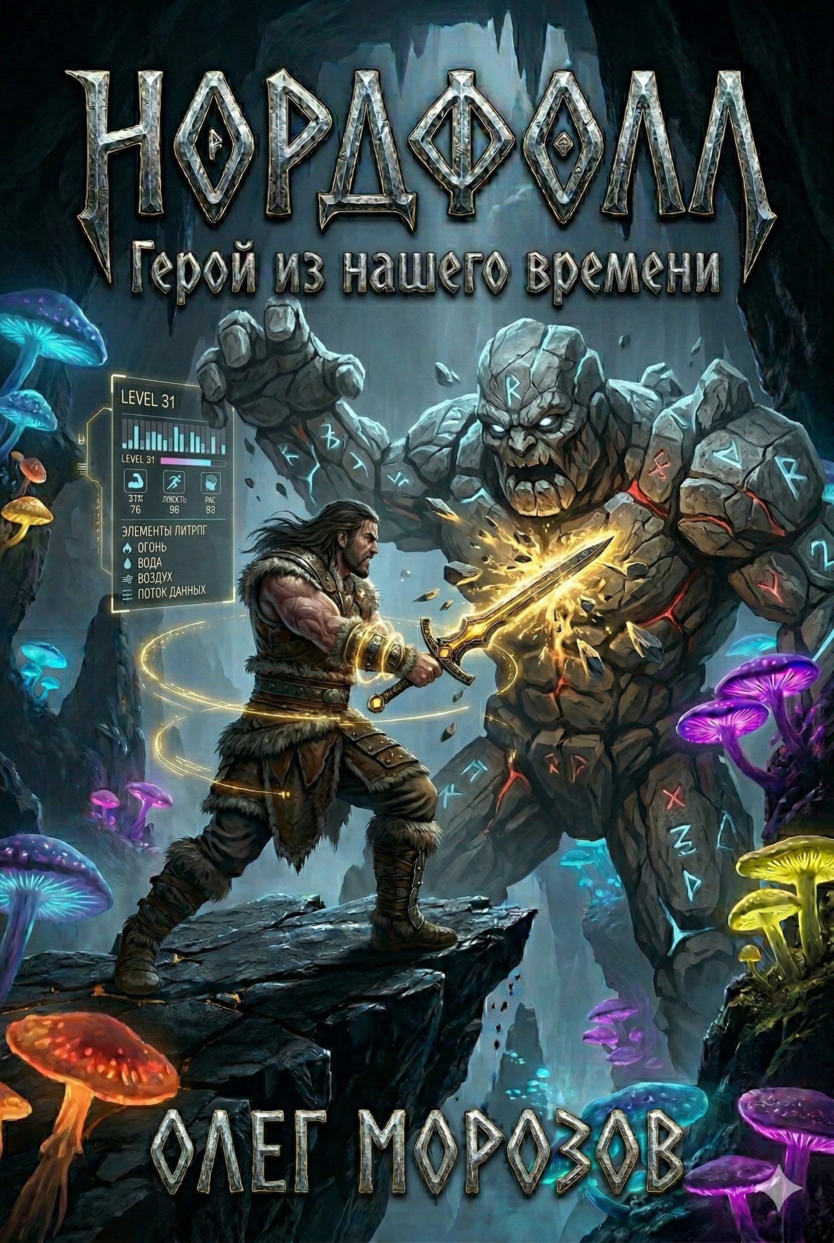 Обложка книги «Нордфолл: Герой из нашего времени»