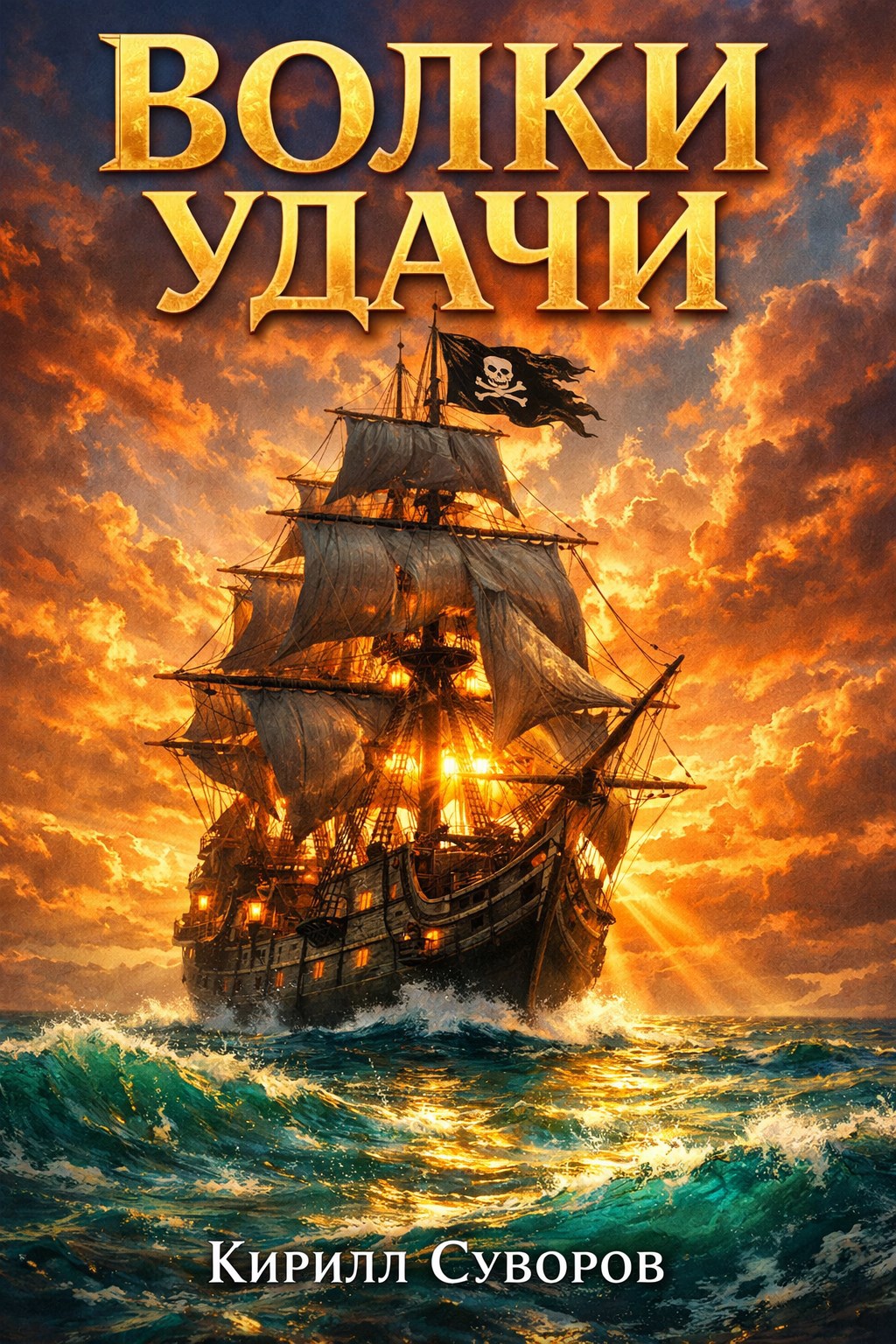 Обложка книги «Волки Удачи»