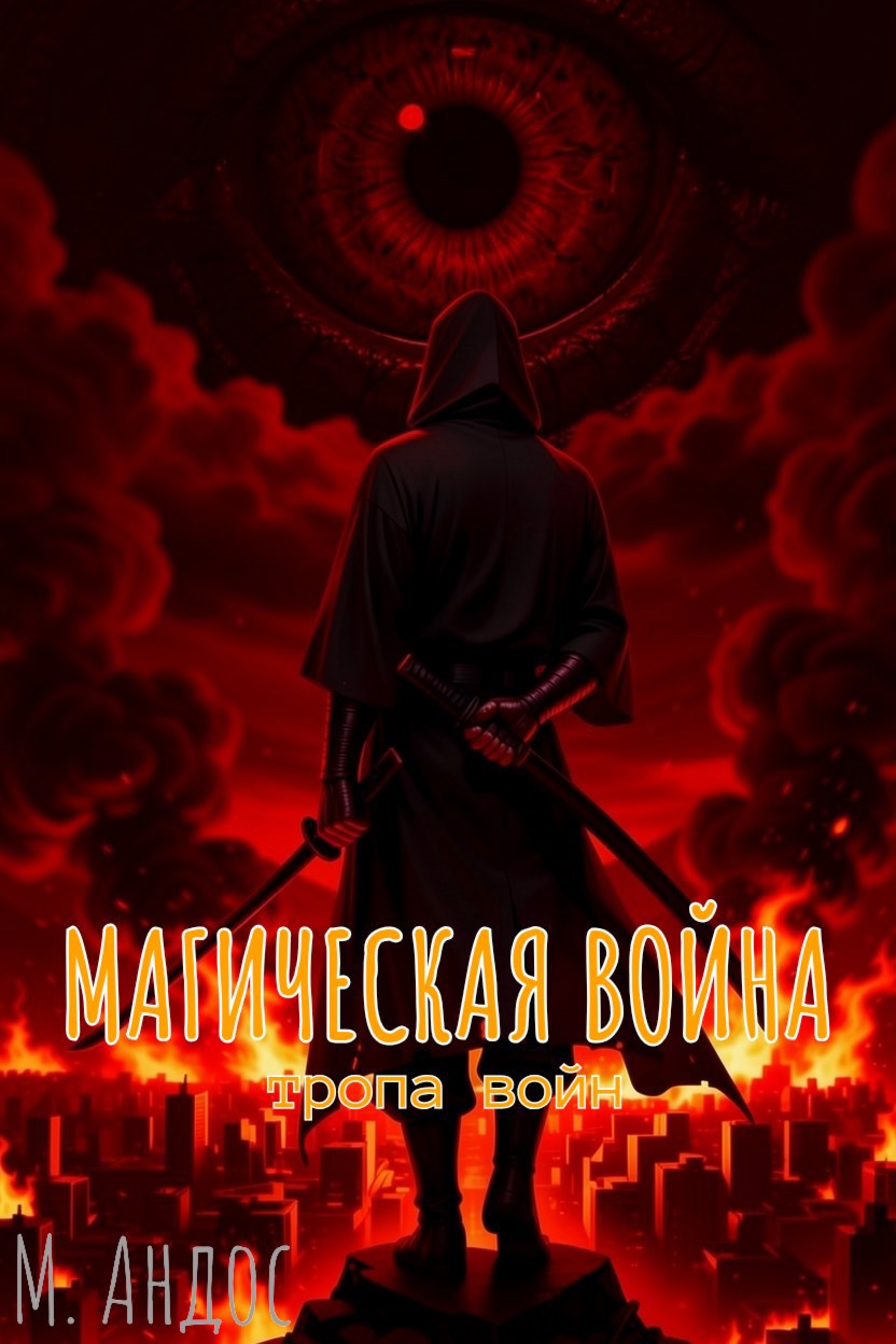 Обложка книги «Магическая война: тропа войн»