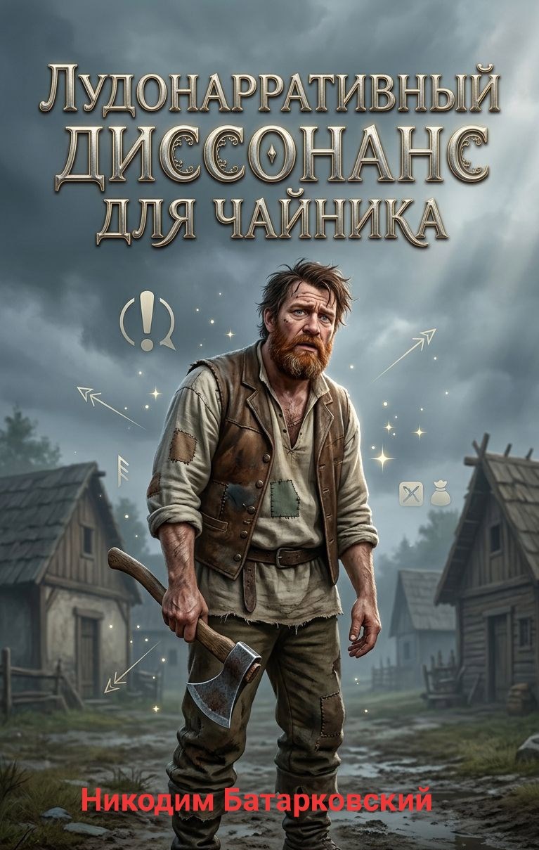 Обложка книги «Лудонарративный диссонанс для чайника»