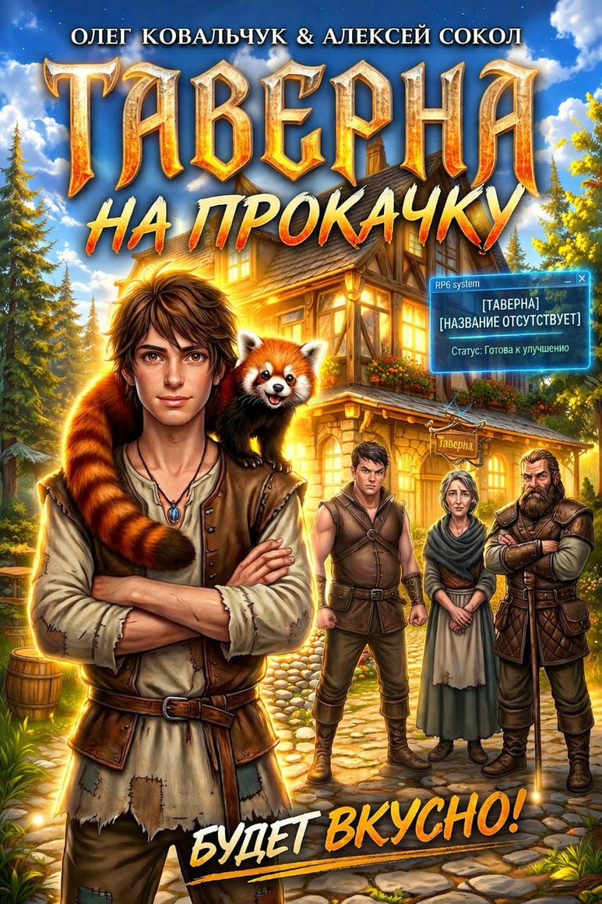 Обложка книги «Таверна на прокачку»