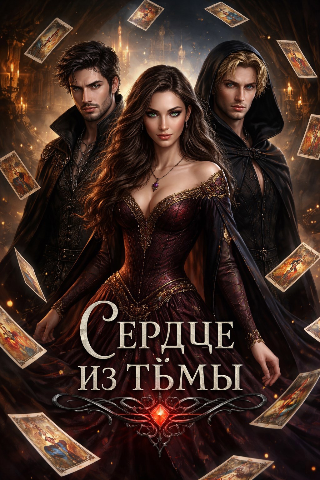 Обложка книги «Сердце из тьмы»