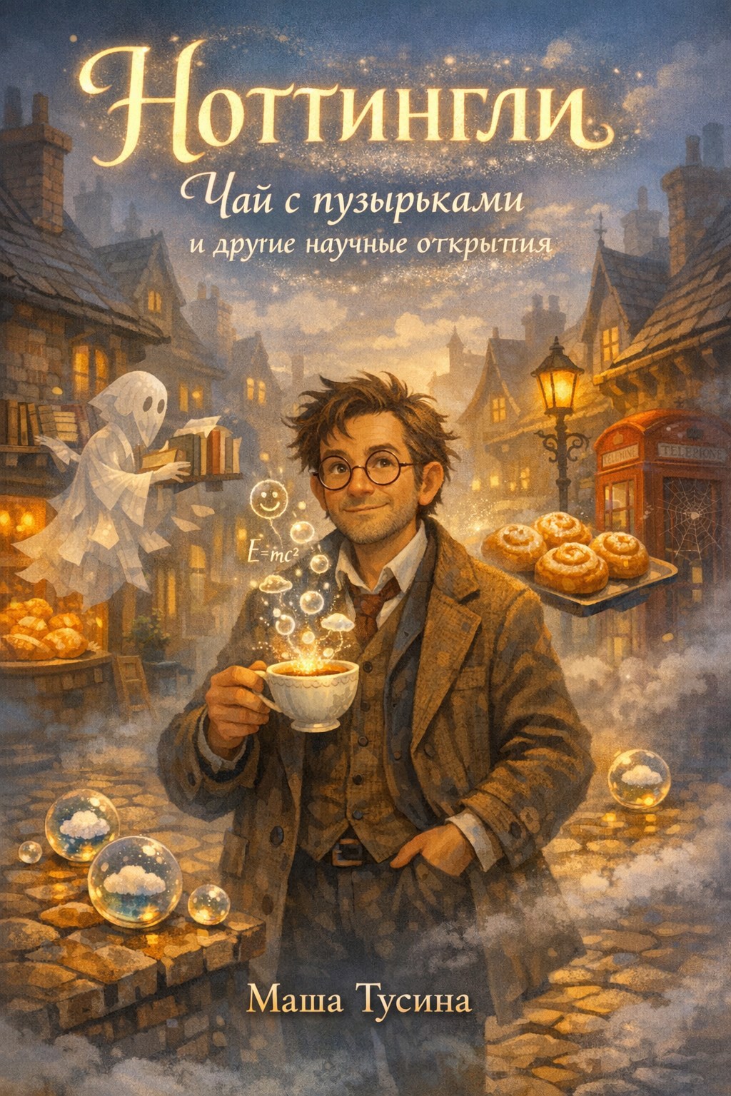 Обложка книги «Ноттингли. Чай с пузырьками и другие научные открытия»