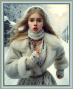 Марина ищет спасения,...