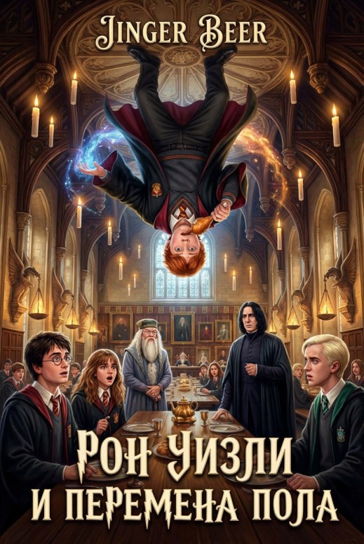 Обложка книги «Рон Уизли и перемена пола»