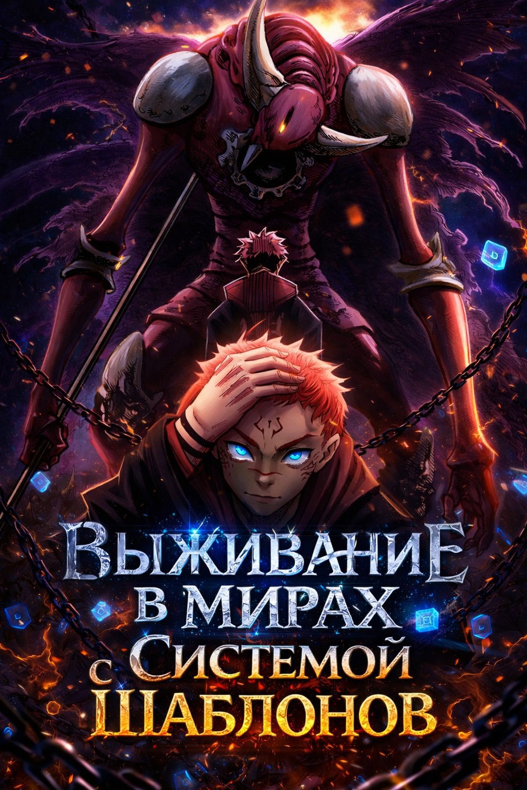 Обложка произведения Выживание в мирах с Системой шаблонов