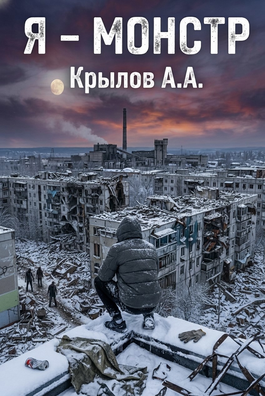 Обложка книги «Я - Монстр»
