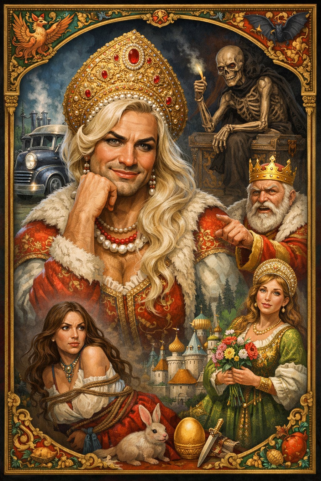 Обложка книги «Сказ о том как Ерема к Кащею подкатывает»