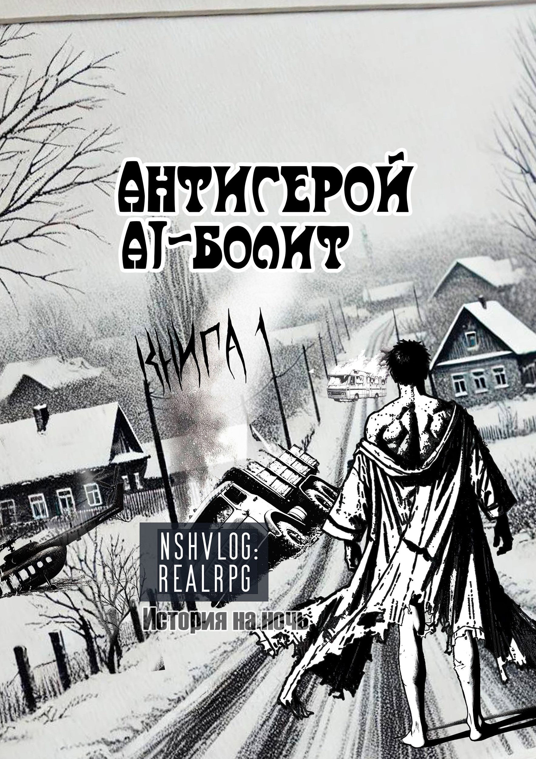 Обложка книги «Антигерой: AI-болит»