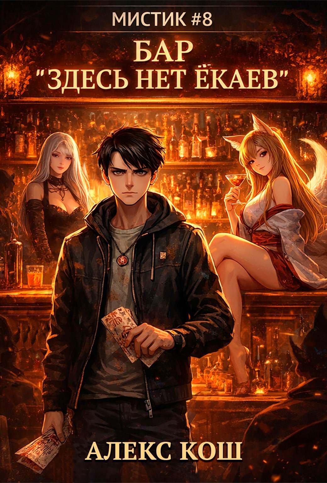Обложка книги «Мистик VIII. Бар "Здесь нет ёкаев"»