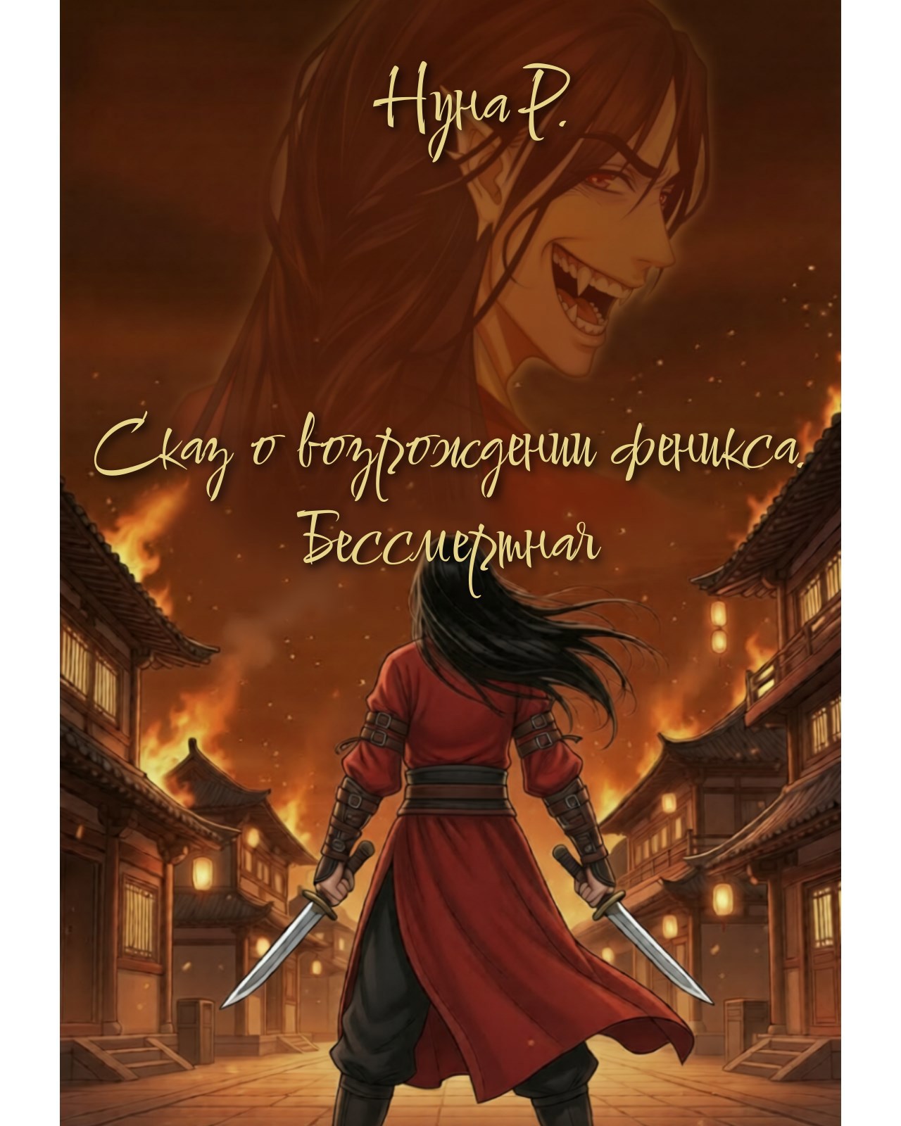 Обложка книги «Сказ о возрождении феникса. Бессмертная»