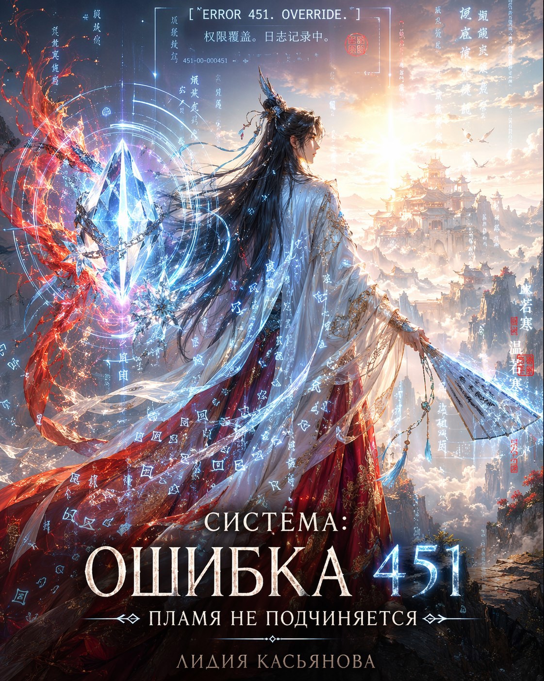 Обложка книги «Система: Ошибка 451 - пламя не подчиняется»