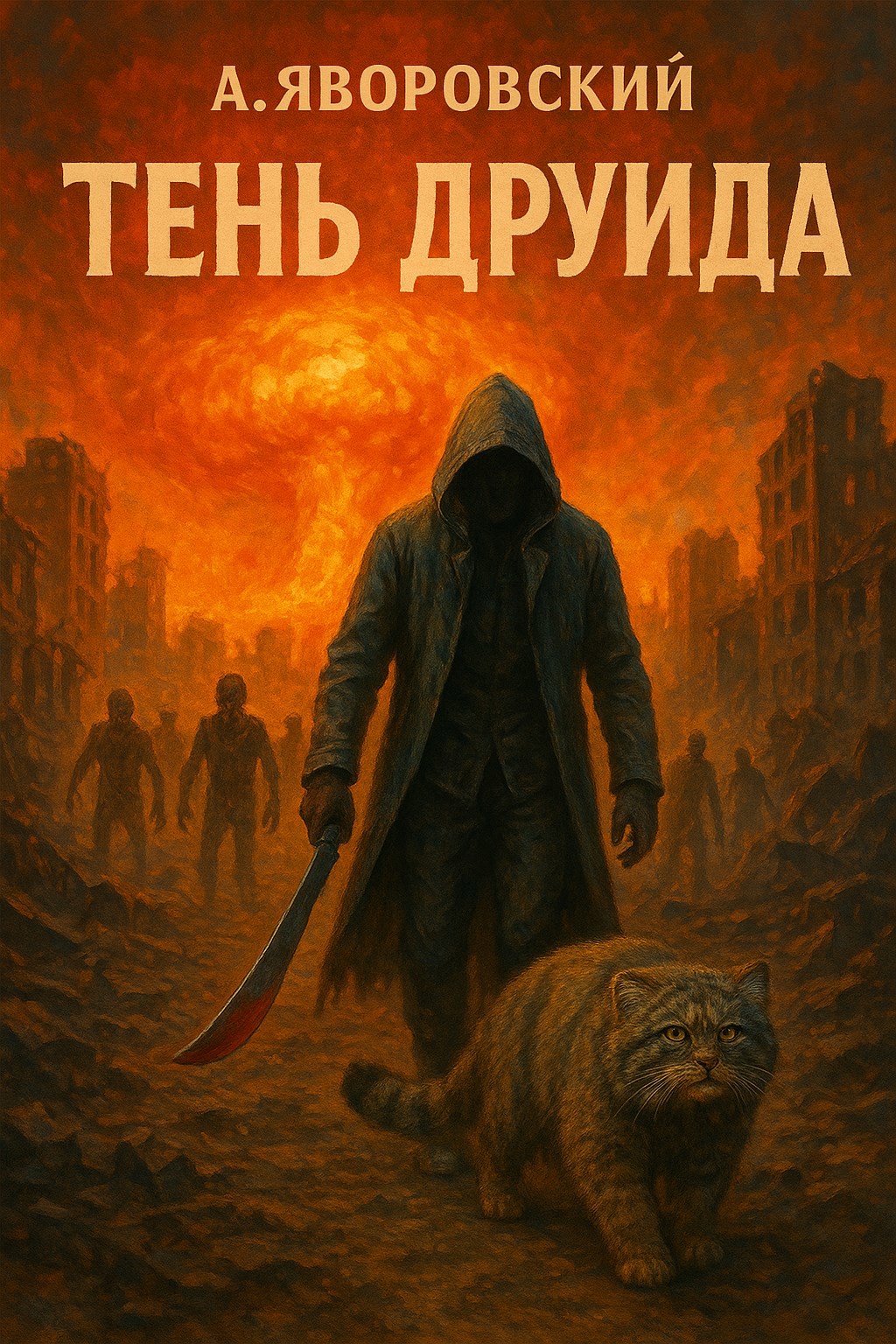 Обложка книги «Тень друида»